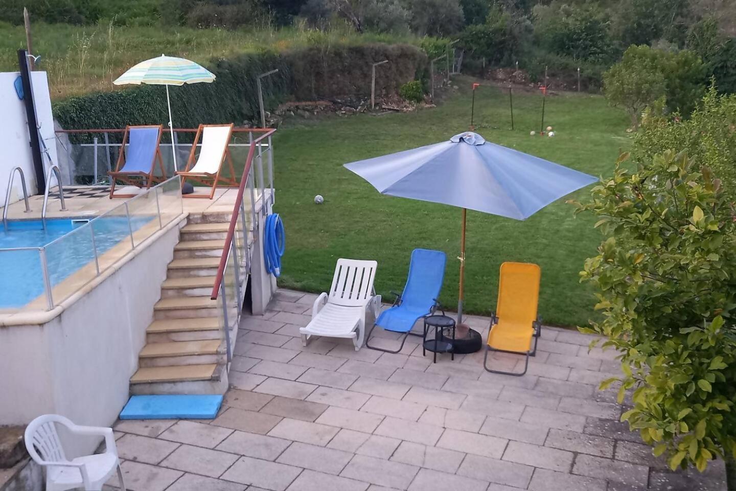 Retiro Na Natureza Casa Com Piscina Digueifel المظهر الخارجي الصورة